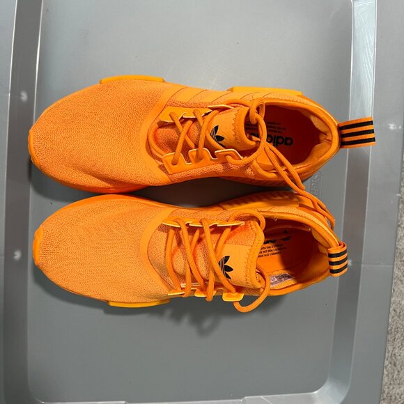 Adidas NMD R1 Shoes Bright Orange GV9439 Size 8.5. - Picture 7 of 12